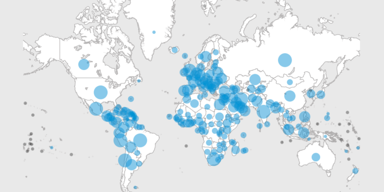 World Covid Status in images: Source WHO