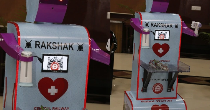 RAKSHAK-robot-Mumbai-Central-railway