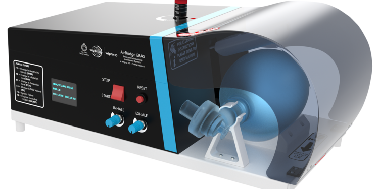 wipro-3D-airbridge-affordable-ventilator