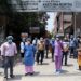 Kasturba Hospital doctors protest against unpaid salaries