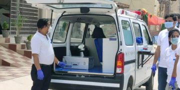 Covid-19 test option to all by the BMC Mobile Van