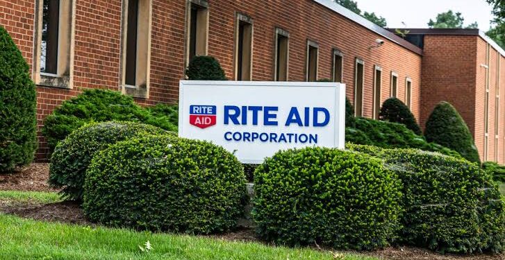 The pharmacy chain Rite Aid suffers loss