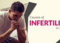 What are some causes of male infertility