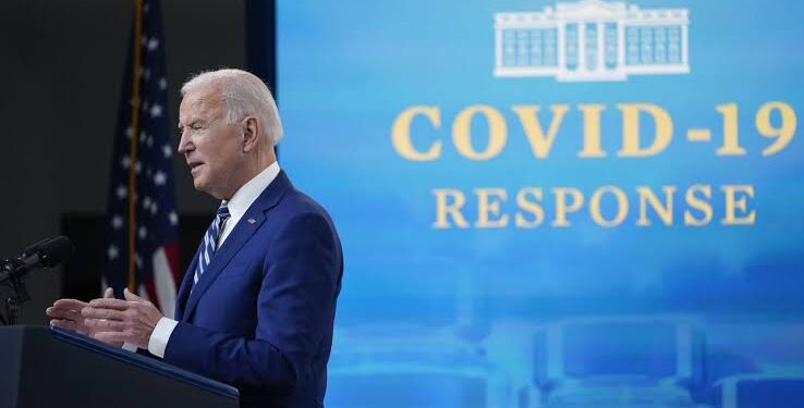Joe Biden's remark on COVID-19 pandemic
